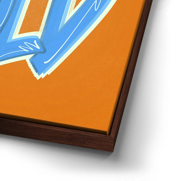 Featured image 15 for Be Bold - Electric Blue - Calligraphy