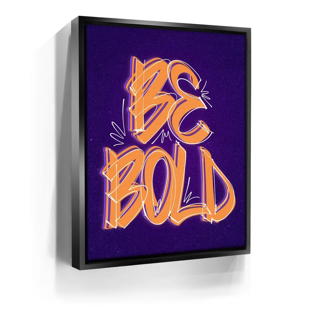 Featured image 6 for Be Bold - Orange - Calligraphy