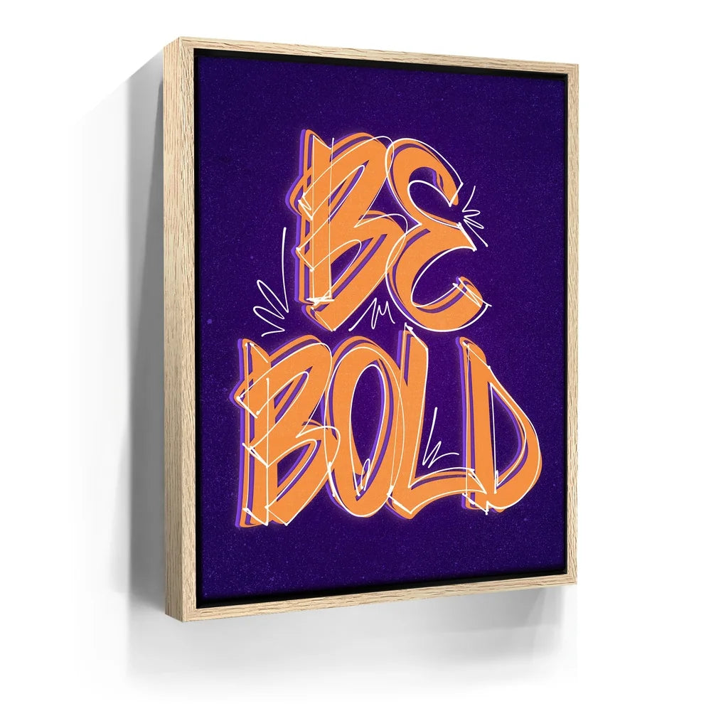 Featured image 10 for Be Bold - Orange - Calligraphy