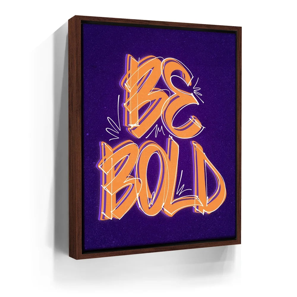 Featured image 11 for Be Bold - Orange - Calligraphy