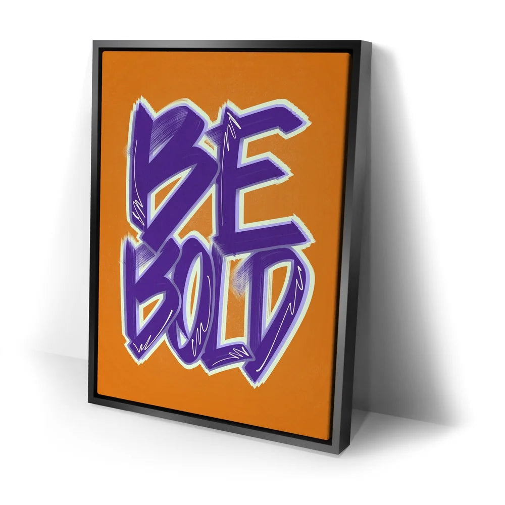 Featured image 2 for Be Bold - Purple - Calligraphy