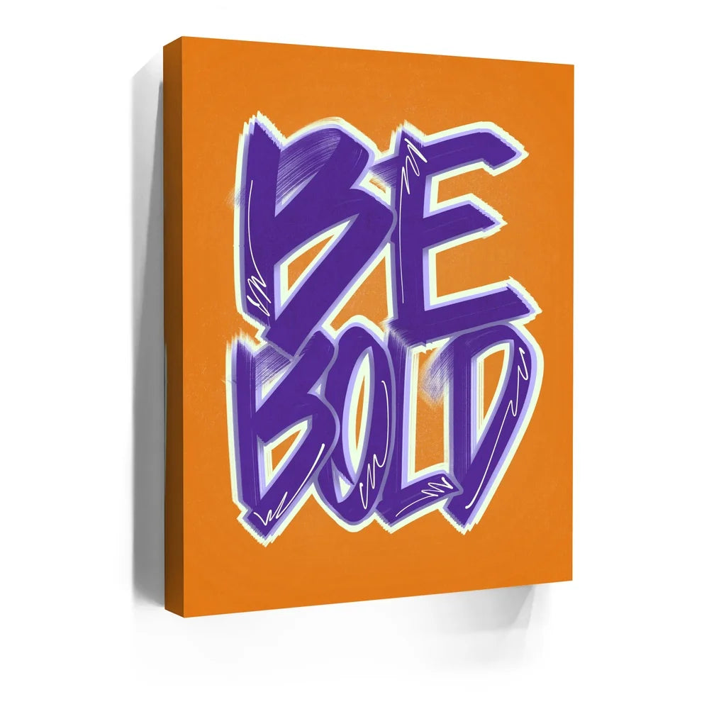 Featured image 5 for Be Bold - Purple - Calligraphy