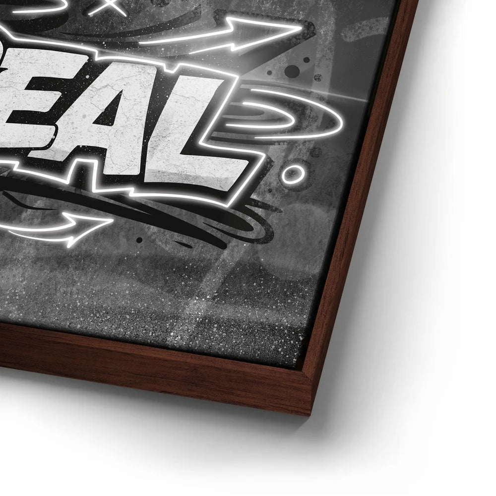 Featured image 14 for Be Real, Black And White - Graffiti