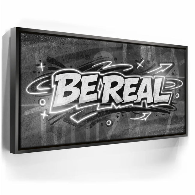 Featured image 5 for Be Real, Black And White - Graffiti