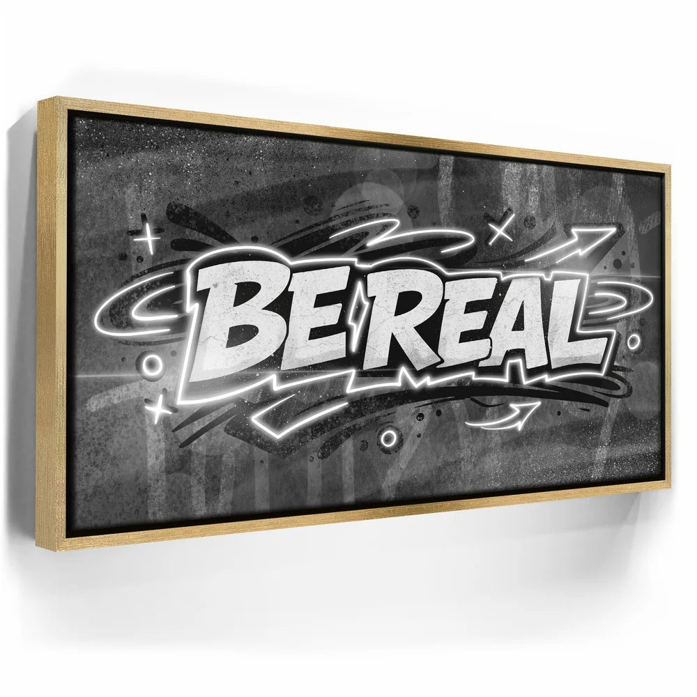 Featured image 7 for Be Real, Black And White - Graffiti