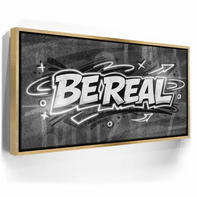 Featured image 7 for Be Real, Black And White - Graffiti
