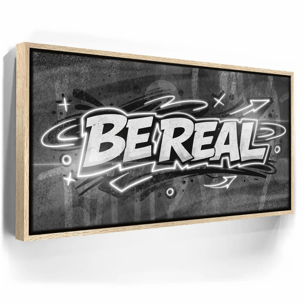 Featured image 9 for Be Real, Black And White - Graffiti