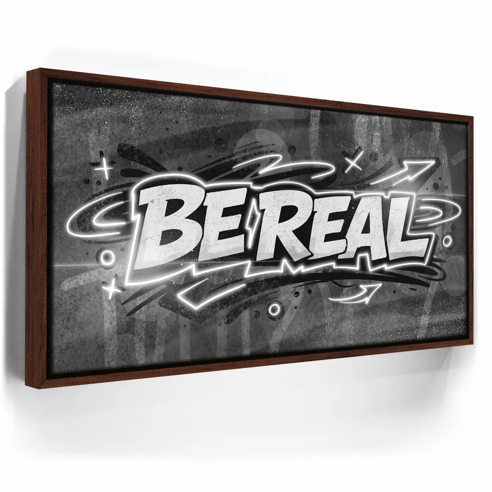 Featured image 10 for Be Real, Black And White - Graffiti