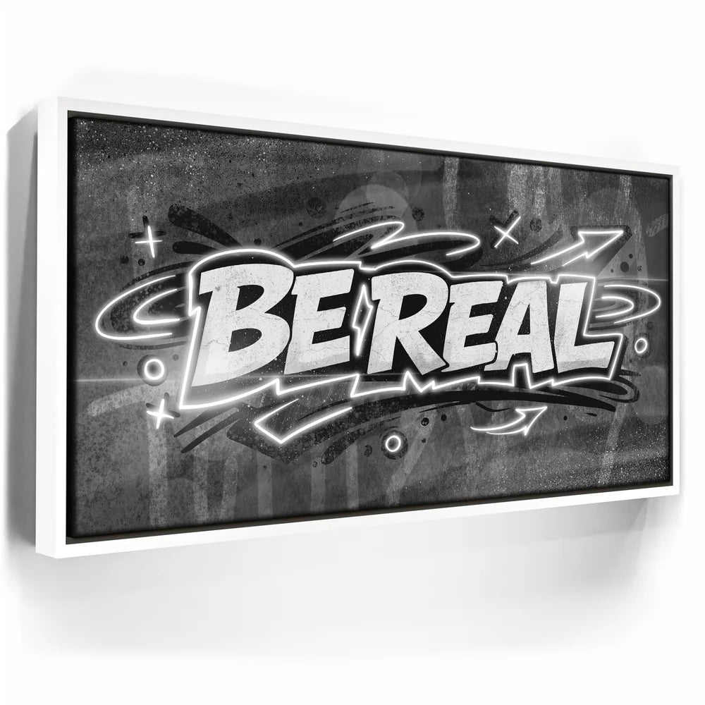 Featured image 6 for Be Real, Black And White - Graffiti