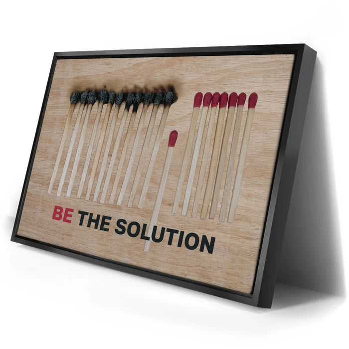 Featured image 2 for Be The Solution - Light Wood