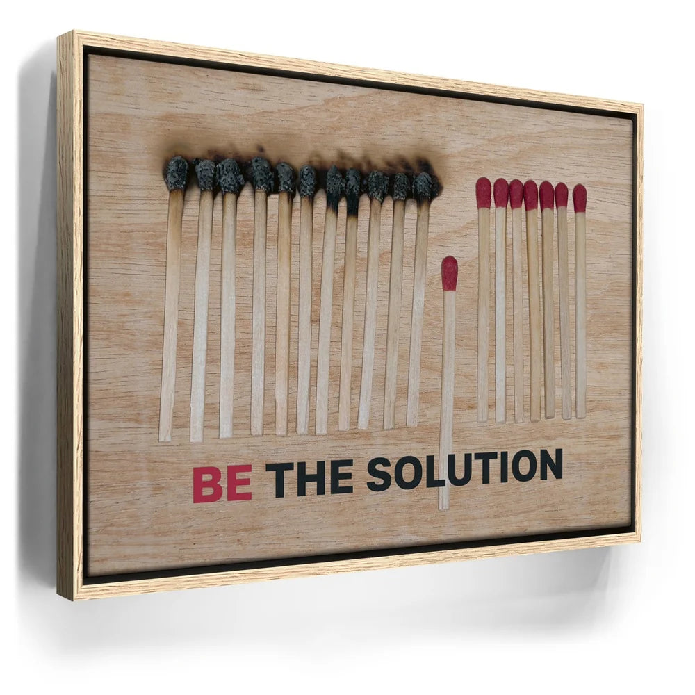 Featured image 9 for Be The Solution - Light Wood