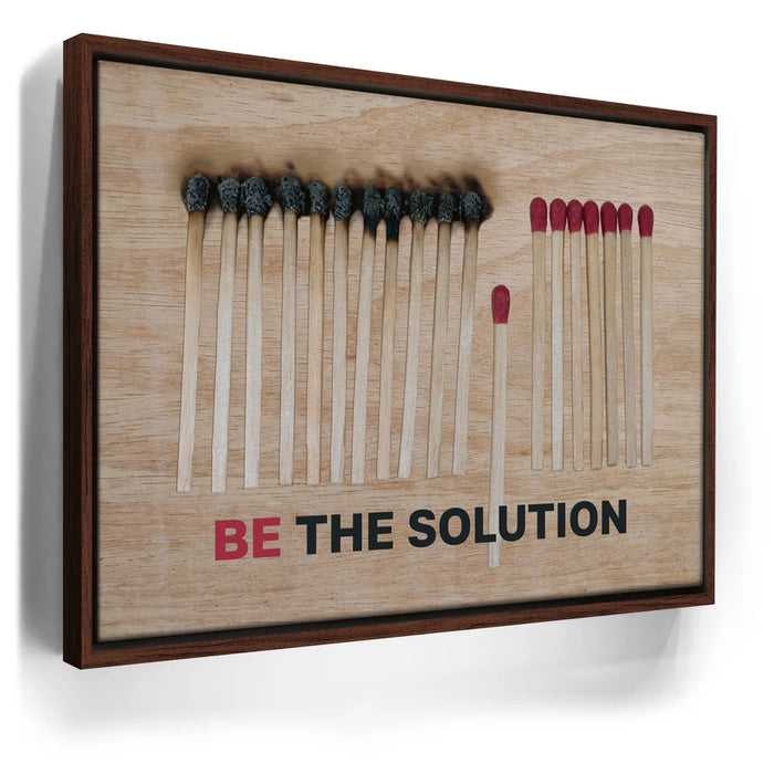 Featured image 10 for Be The Solution - Light Wood