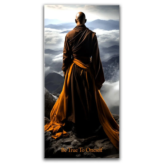 Be True To Oneself Posters, Prints, & Visual Artwork TheGoatWallArt PORTRAIT - TALL 15x30 0.75" STANDARD