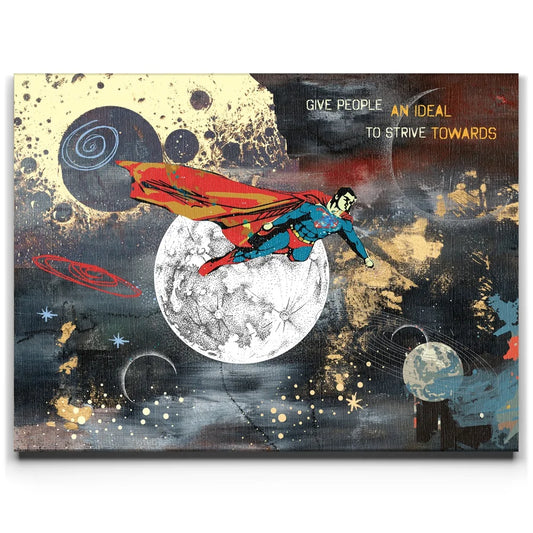 Beacon Of Hope Posters, Prints, & Visual Artwork TheGoatWallArt LANDSCAPE 24x18 0.75" STANDARD