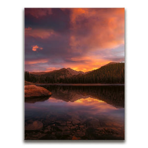 Bear Lake Sunset - Rocky Mountain National Park