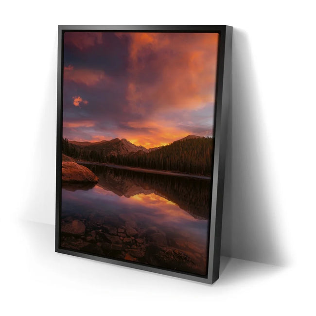 Featured image 2 for Bear Lake Sunset - Rocky Mountain National Park