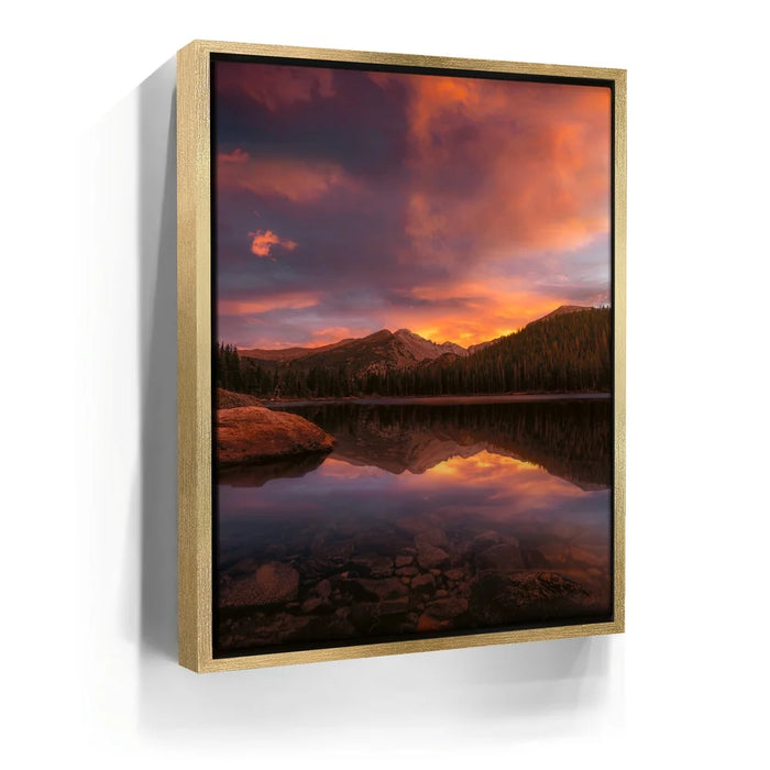 Featured image 7 for Bear Lake Sunset - Rocky Mountain National Park