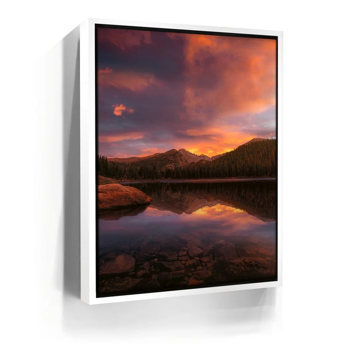 Featured image 6 for Bear Lake Sunset - Rocky Mountain National Park