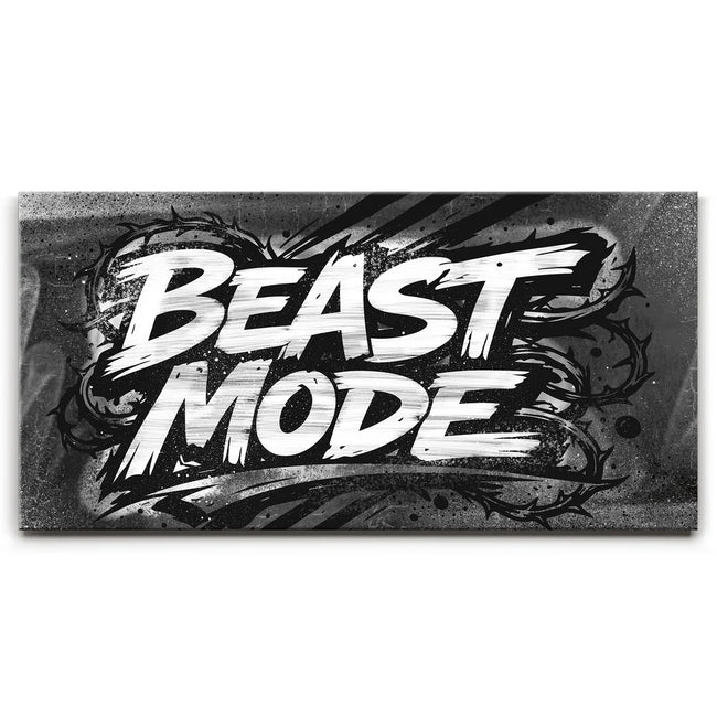Featured image 1 for Beast Mode, B&W - Graffiti