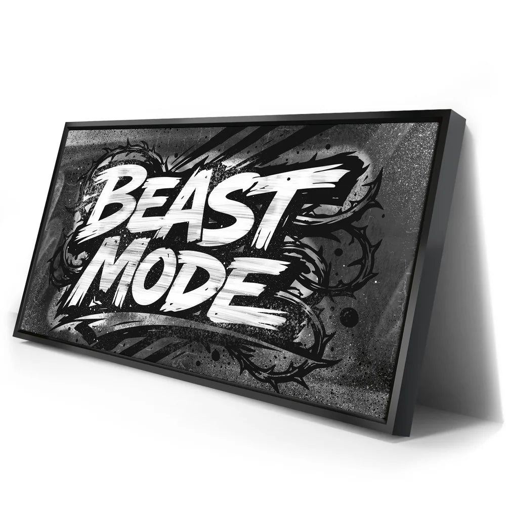Featured image 2 for Beast Mode, B&W - Graffiti