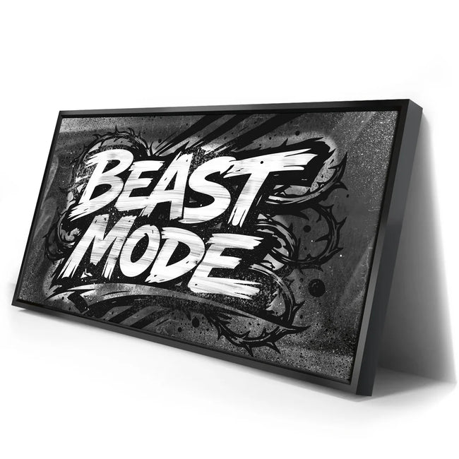 Featured image 2 for Beast Mode, B&W - Graffiti