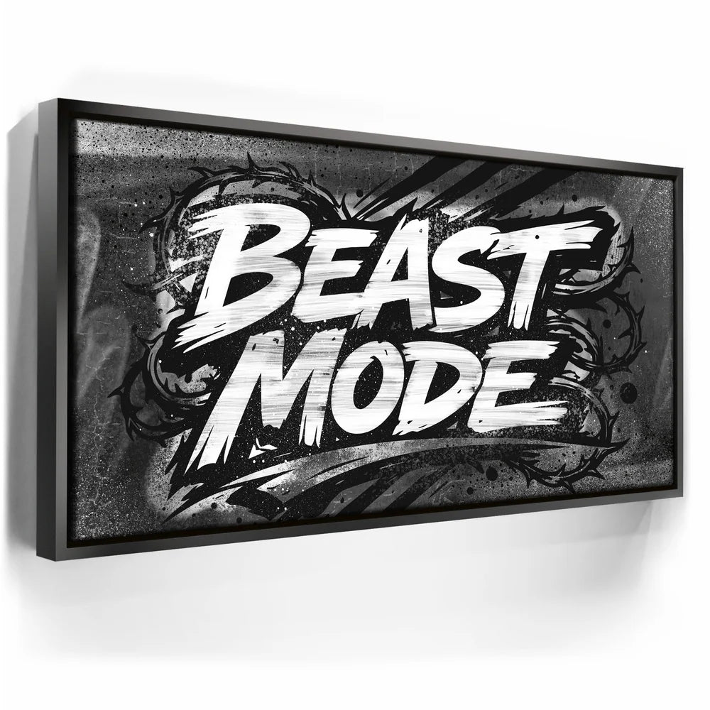 Featured image 5 for Beast Mode, B&W - Graffiti