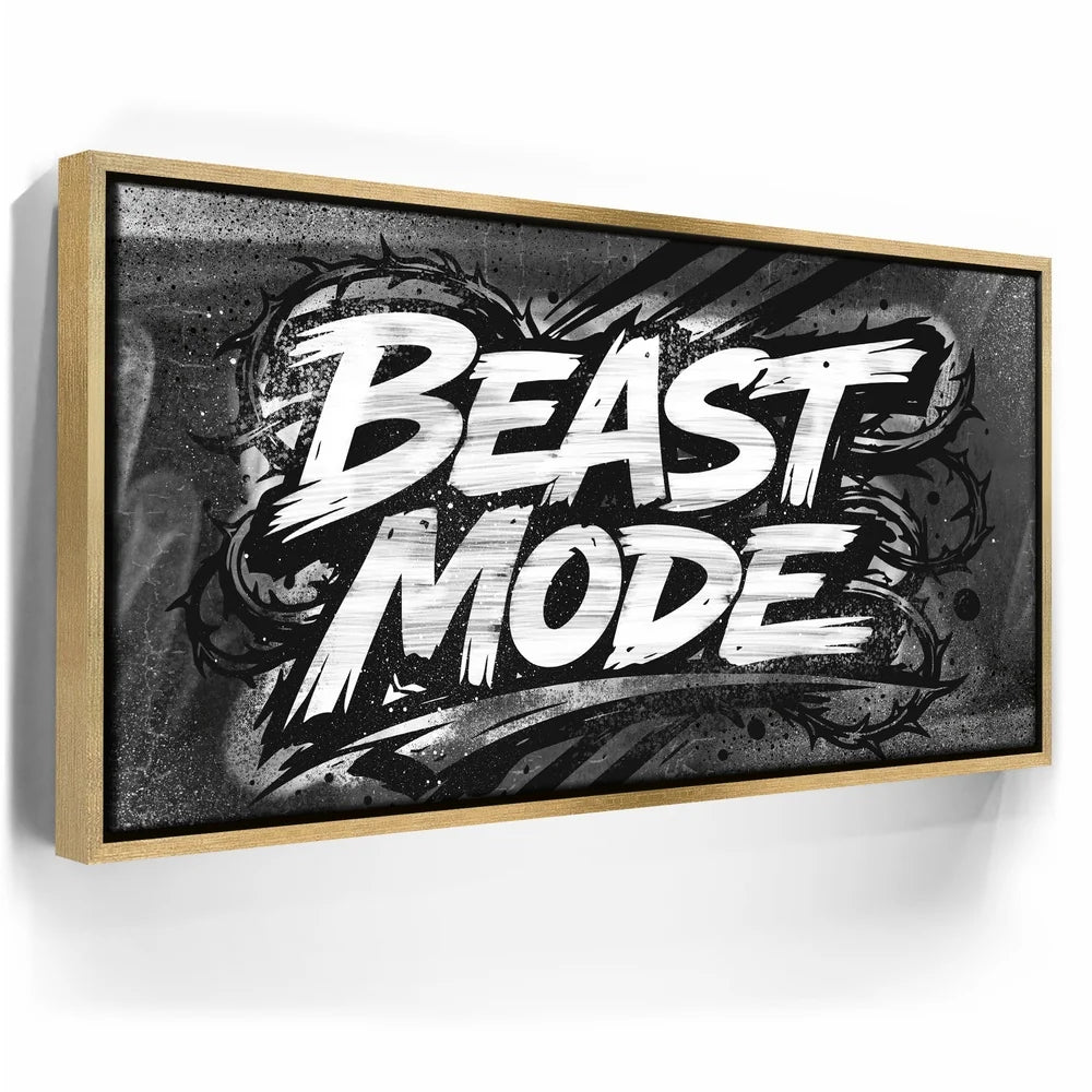 Featured image 7 for Beast Mode, B&W - Graffiti