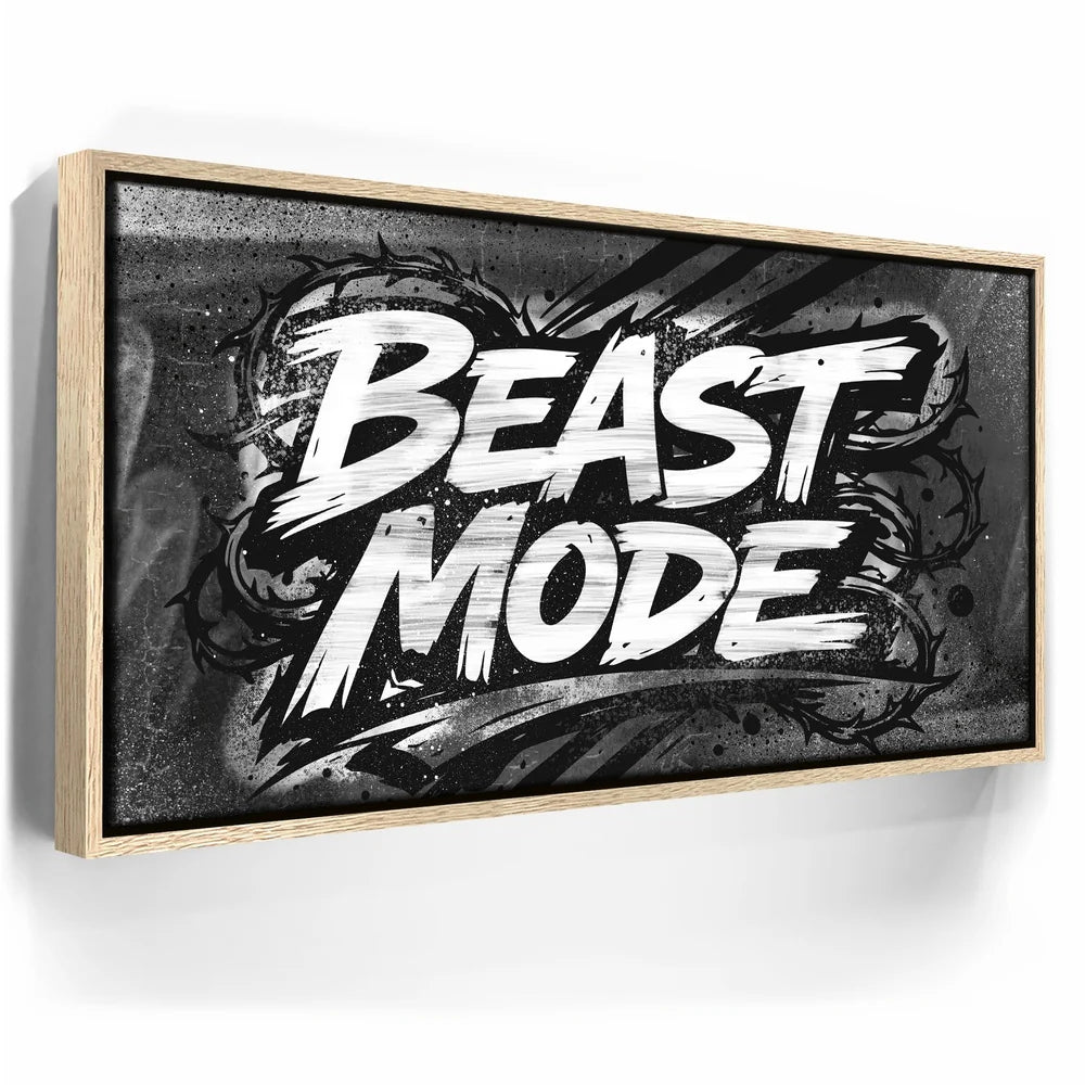Featured image 9 for Beast Mode, B&W - Graffiti