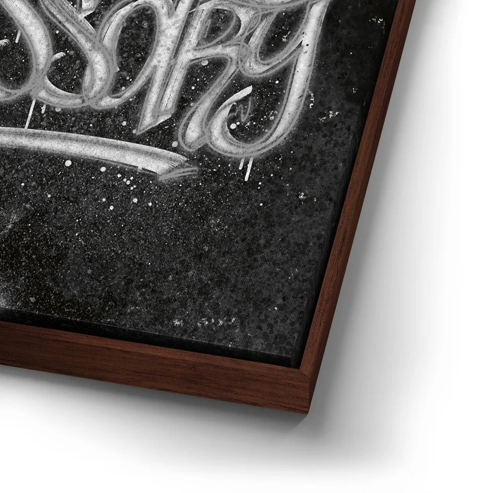 Featured image 14 for Become - Calligraphy Gold - B & W