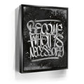 Featured image 5 for Become - Calligraphy Gold - B & W