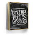 Featured image 7 for Become - Calligraphy Gold - B & W