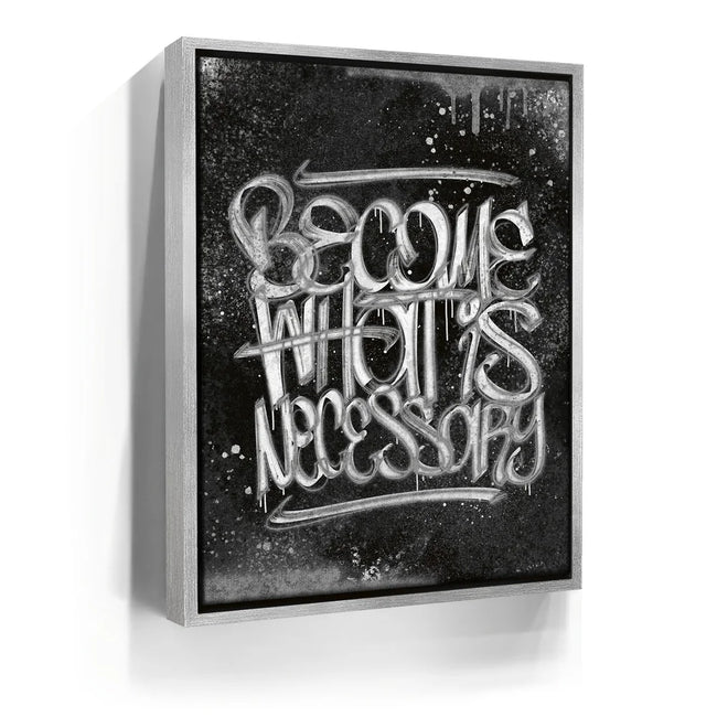 Featured image 8 for Become - Calligraphy Gold - B & W
