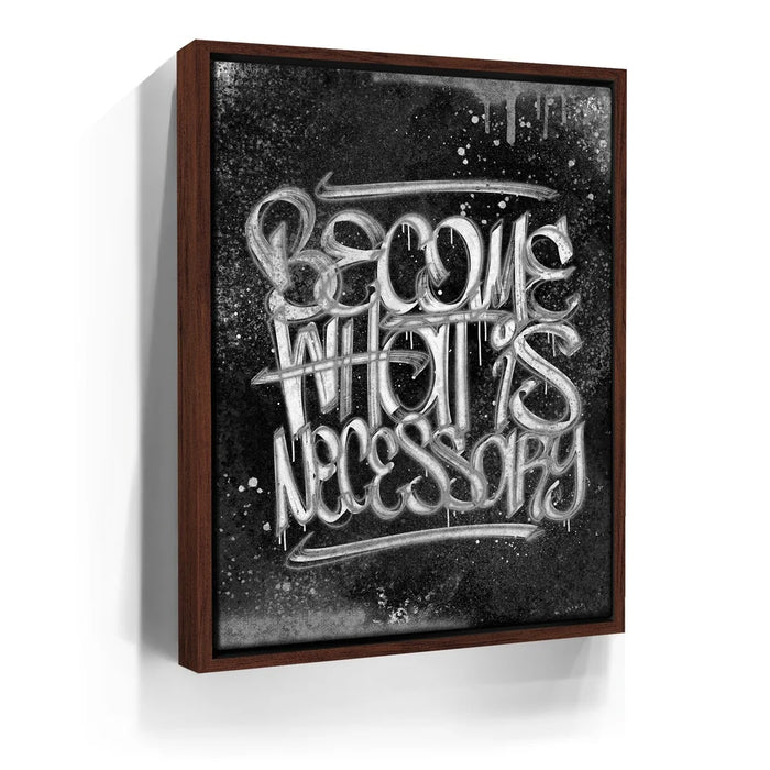 Featured image 11 for Become - Calligraphy Gold - B & W