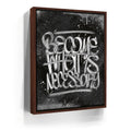 Featured image 10 for Become - Calligraphy Gold - B & W