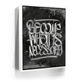 Featured image 6 for Become - Calligraphy Gold - B & W