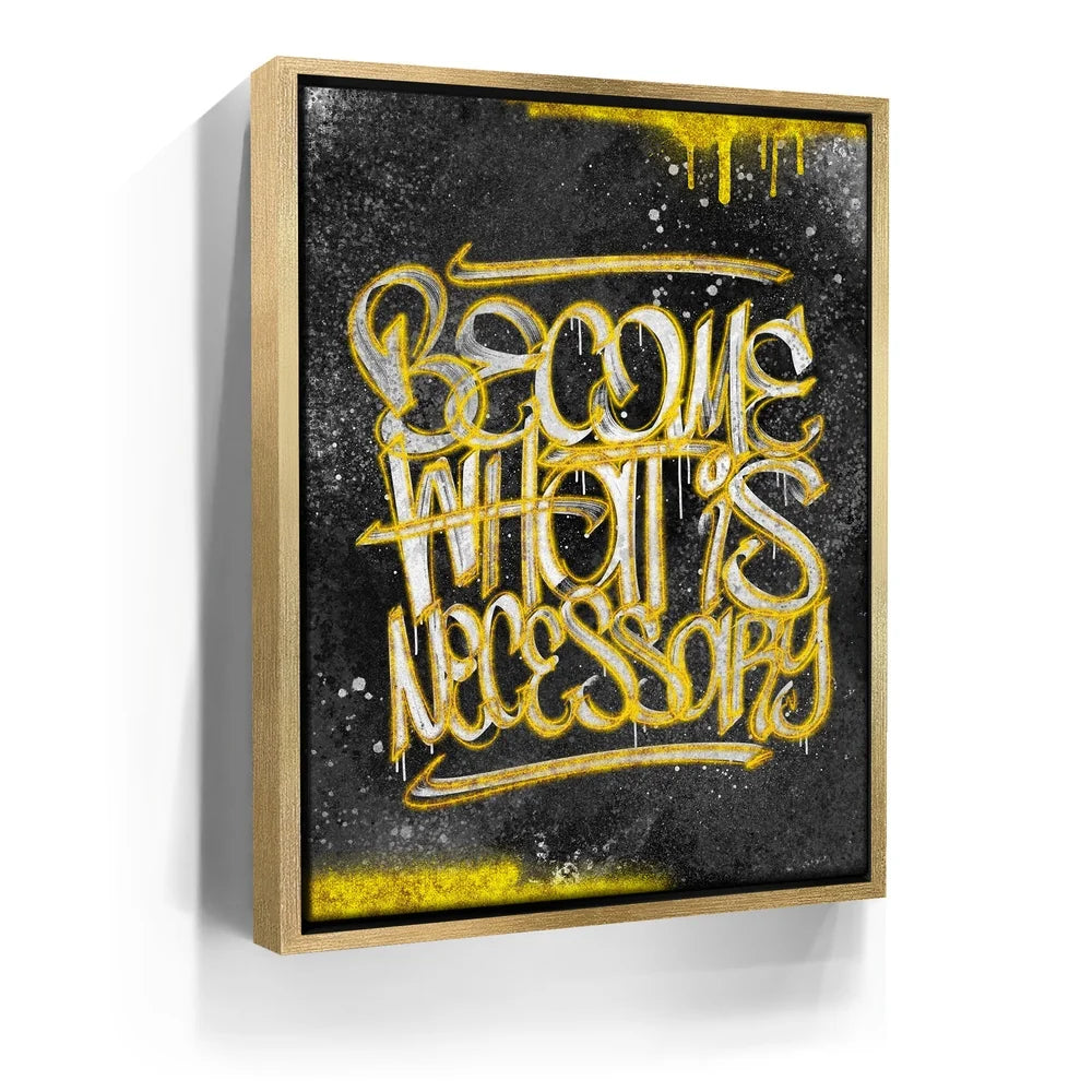 Featured image 8 for Become - Calligraphy Gold