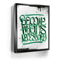 Featured image 5 for Become What Is Necessary - Calligraphy - Green