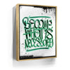 Featured image 7 for Become What Is Necessary - Calligraphy - Green