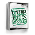 Featured image 8 for Become What Is Necessary - Calligraphy - Green