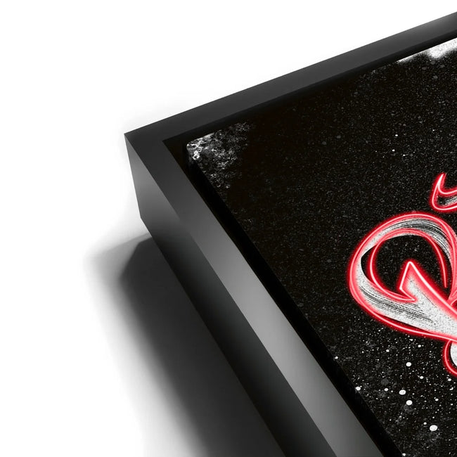 Featured image 11 for Become What Is Necessary - Calligraphy - Red