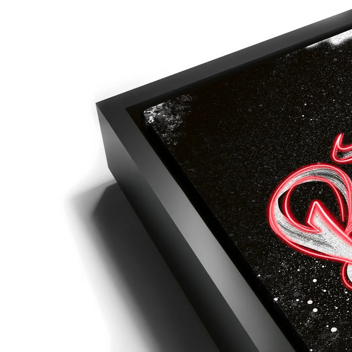 Featured image 11 for Become What Is Necessary - Calligraphy - Red