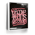 Featured image 6 for Become What Is Necessary - Calligraphy - Red