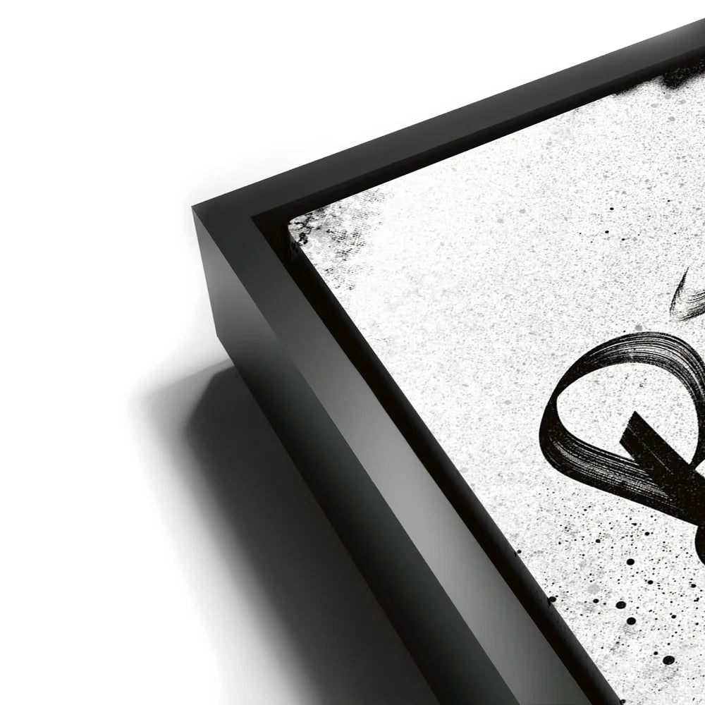 Featured image 11 for Become What Is Necessary - Calligraphy B&W