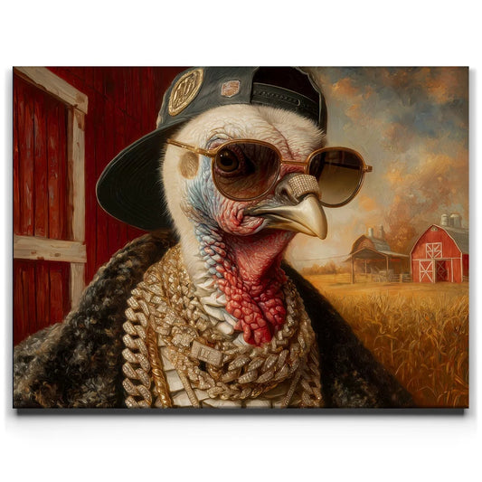 Bird Is The Word Posters, Prints, & Visual Artwork TheGoatWallArt LANDSCAPE 24x18 0.75" STANDARD