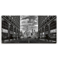 Featured image 1 for Black And White Lower Manhattan Skyline Panoramic