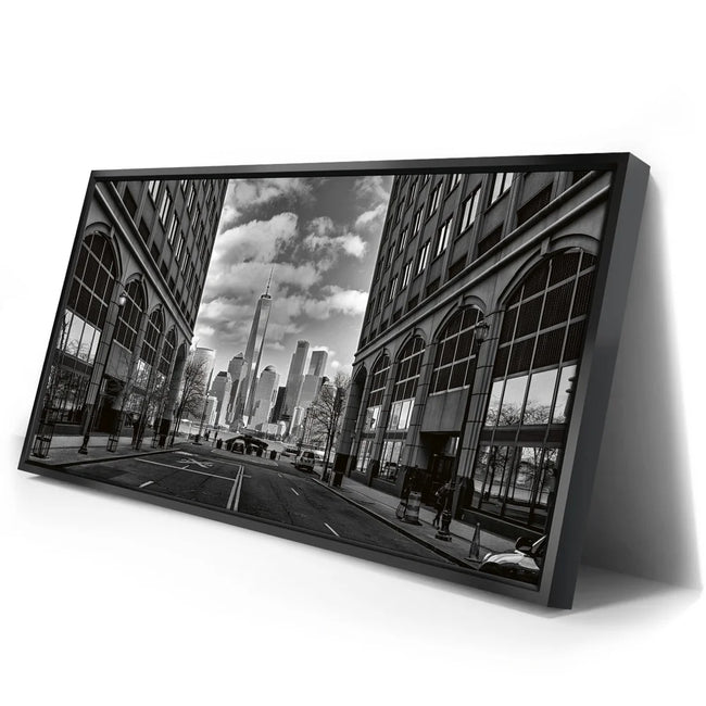 Featured image 2 for Black And White Lower Manhattan Skyline Panoramic
