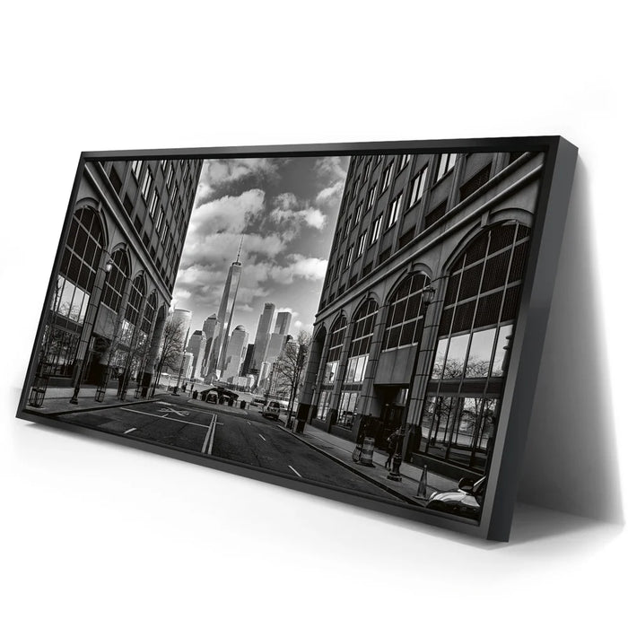 Featured image 2 for Black And White Lower Manhattan Skyline Panoramic