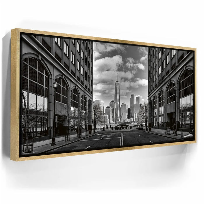 Featured image 7 for Black And White Lower Manhattan Skyline Panoramic
