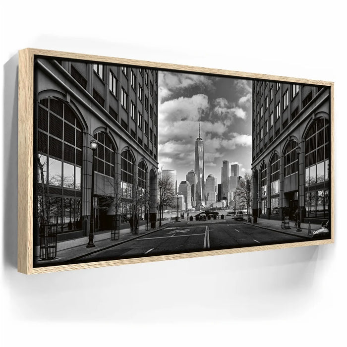 Featured image 9 for Black And White Lower Manhattan Skyline Panoramic