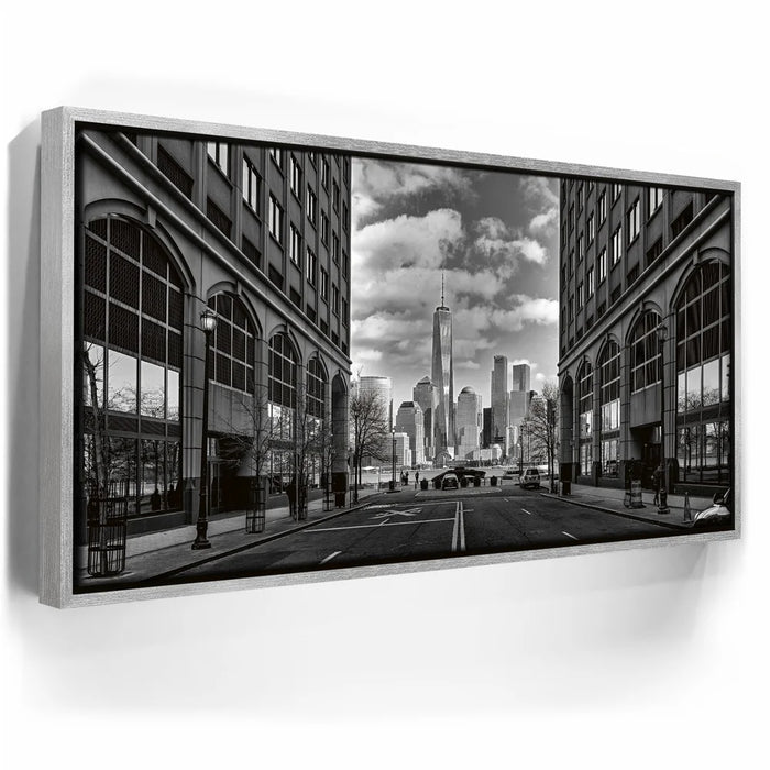 Featured image 8 for Black And White Lower Manhattan Skyline Panoramic